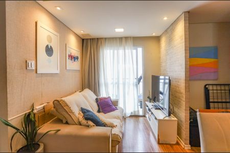 Sala  de apartamento à venda com 2 quartos, 47m² em Centro, Diadema