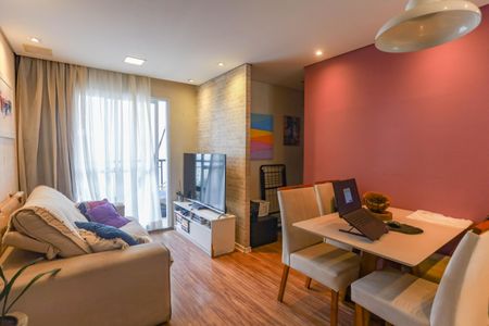 Sala  de apartamento à venda com 2 quartos, 47m² em Centro, Diadema