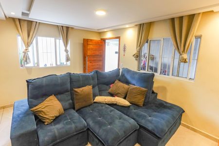 Sala de casa à venda com 3 quartos, 135m² em Piraporinha, Diadema