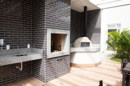 Apartamento à venda com 37m², 2 quartos e sem vagaÁrea comum - Churrasqueira