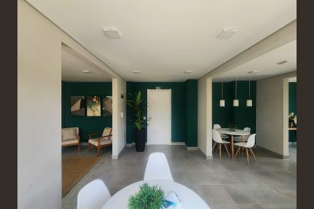 Apartamento para alugar com 33m², 2 quartos e sem vagaÁrea comum - Salão de festas