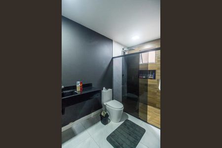 Casa para alugar com 80m², 2 quartos e sem vagaBanheiro da Suíte