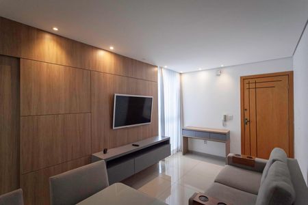 Sala de apartamento para alugar com 2 quartos, 55m² em Castelo, Belo Horizonte