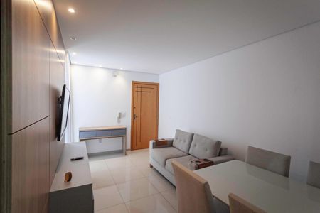 Sala de apartamento para alugar com 2 quartos, 55m² em Castelo, Belo Horizonte