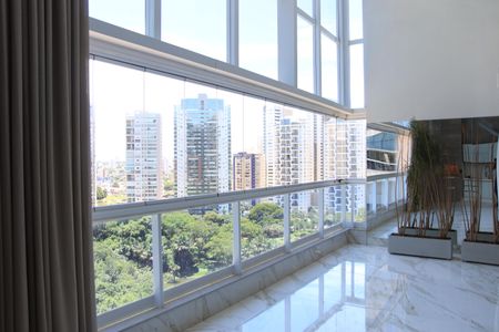 Sala de apartamento para alugar com 3 quartos, 186m² em Jardim Goiás, Goiânia
