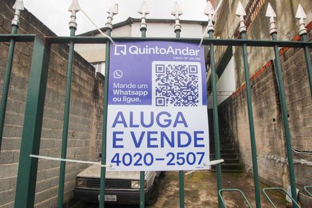 Casa para alugar com 45m², 1 quarto e 1 vagaPlaca/Fachada