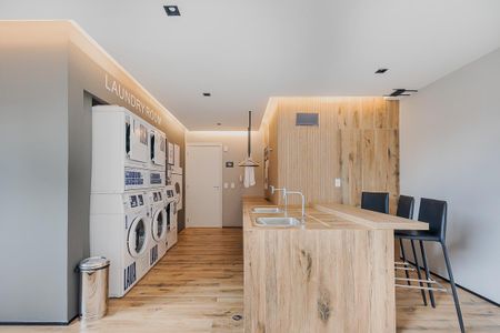 Studio para alugar com 23m², 1 quarto e sem vaga Studio para alugar com 23m², 1 quarto e sem vagaLavanderia