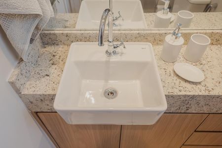 Studio para alugar com 23m², 1 quarto e sem vaga Studio para alugar com 23m², 1 quarto e sem vagaBanheiro