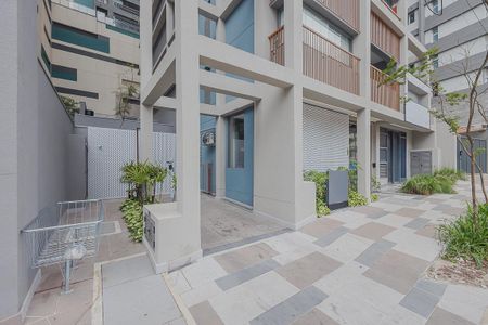 Studio para alugar com 23m², 1 quarto e sem vaga Studio para alugar com 23m², 1 quarto e sem vagaFachada