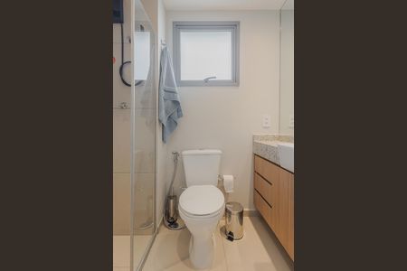 Studio para alugar com 23m², 1 quarto e sem vaga Studio para alugar com 23m², 1 quarto e sem vagaBanheiro