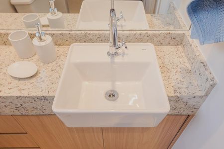 Studio para alugar com 23m², 1 quarto e sem vaga Studio para alugar com 23m², 1 quarto e sem vagaBanheiro