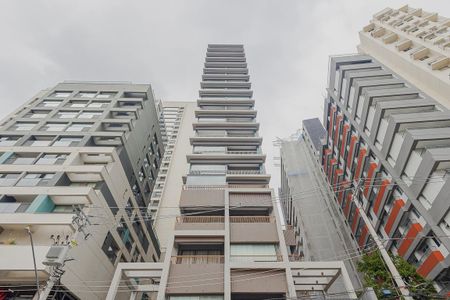 Studio para alugar com 23m², 1 quarto e sem vaga Studio para alugar com 23m², 1 quarto e sem vagaFachada