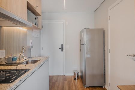 Studio para alugar com 23m², 1 quarto e sem vaga Studio para alugar com 23m², 1 quarto e sem vagaCozinha