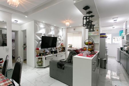 Sala de apartamento à venda com 2 quartos, 69m² em Chácara Seis de Outubro, São Paulo