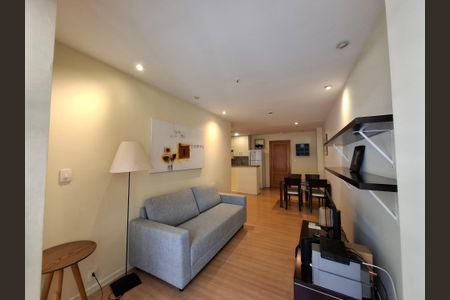 Sala de apartamento à venda com 1 quarto, 56m² em Flamengo, Rio de Janeiro