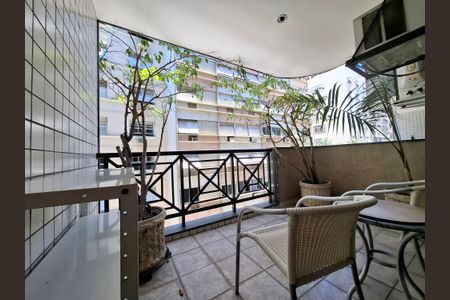 Varanda  de apartamento à venda com 1 quarto, 56m² em Flamengo, Rio de Janeiro