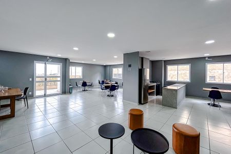 Apartamento para alugar com 45m², 2 quartos e 1 vagaÁrea comum - Salão de festas