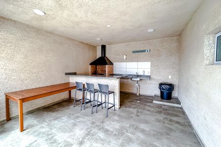 Apartamento para alugar com 45m², 2 quartos e 1 vagaÁrea comum - Churrasqueira