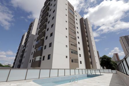 Apartamento para alugar com 56m², 2 quartos e 1 vagaFachada do bloco