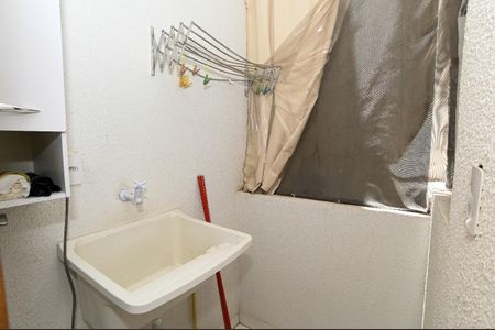 Área de serviço de kitnet/studio à venda com 2 quartos, 26m² em Chácara Califórnia, São Paulo