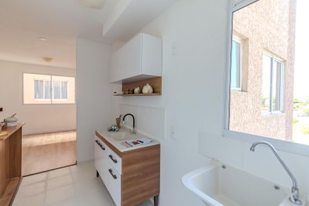 Apartamento à venda com 42m², 2 quartos e 1 vaga Apartamento à venda com 42m², 2 quartos e 1 vagaCozinha e Área de Serviço