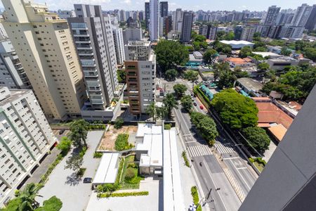 Vista Varanda de kitnet/studio para alugar com 1 quarto, 27m² em Cidade Monções, São Paulo