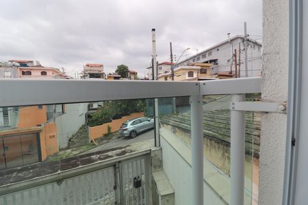 Varanda Quarto 1 de apartamento para alugar com 2 quartos, 55m² em Vila Helena, Santo André