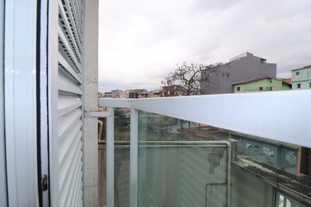 Varanda Quarto 1 de apartamento para alugar com 2 quartos, 55m² em Vila Helena, Santo André