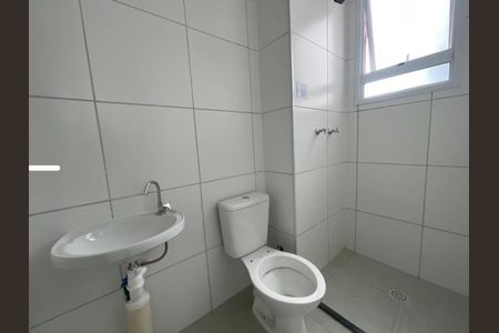 Banheiro de apartamento à venda com 2 quartos, 37m² em Jardim, Santo André