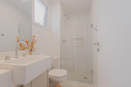 Apartamento para alugar com 96m², 2 quartos e 2 vagasBanheiro da Suíte 1