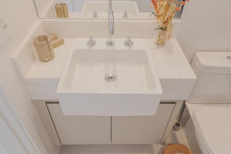 Apartamento para alugar com 96m², 2 quartos e 2 vagasBanheiro da Suíte 1