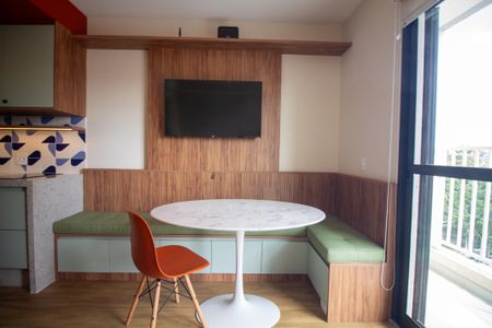 Studio para alugar com 27m², 1 quarto e sem vagaSala / Quarto - Studio