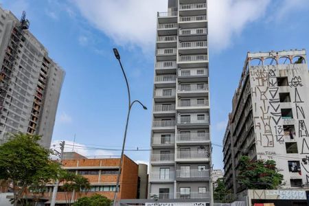 Studio para alugar com 27m², 1 quarto e sem vagaFachada do Prédio