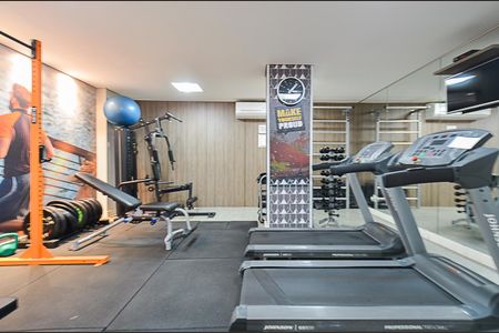 Apartamento à venda com 44m², 1 quarto e 2 vagasÁrea comum - Academia