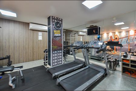 Apartamento à venda com 44m², 1 quarto e 2 vagasÁrea comum - Academia