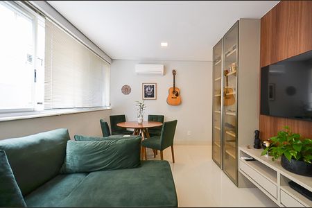 Apartamento à venda com 44m², 1 quarto e 2 vagasSala Ambientes