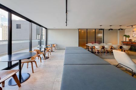 Apartamento para alugar com 32m², 1 quarto e sem vaga Apartamento para alugar com 32m², 1 quarto e sem vagaSalão de Festas