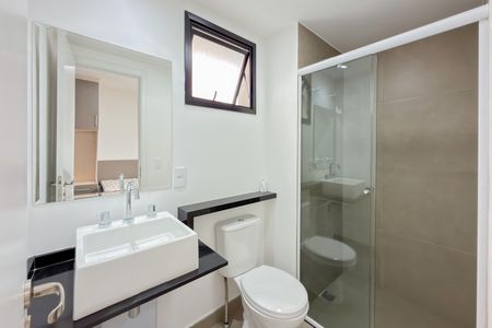 Apartamento para alugar com 32m², 1 quarto e sem vaga Apartamento para alugar com 32m², 1 quarto e sem vagaBanheiro