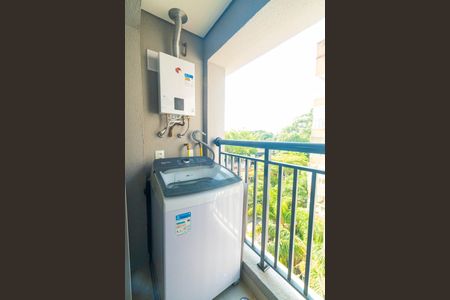 Studio para alugar com 28m², 1 quarto e sem vagaSacada da Sala/Cozinha