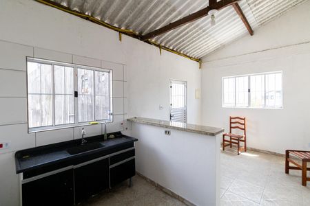 Sala e Cozinha de casa para alugar com 1 quarto, 60m² em Jardim Belem, São Paulo