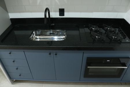 Studio para alugar com 27m², 1 quarto e sem vagaSala e Cozinha Integrada