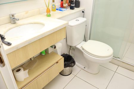 Studio para alugar com 59m², 1 quarto e 2 vagasBanheiro da Suíte