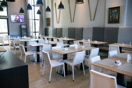 Studio para alugar com 59m², 1 quarto e 2 vagasrestaurante