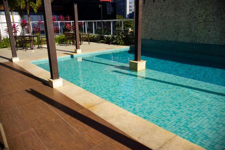 Studio para alugar com 59m², 1 quarto e 2 vagasÁrea comum - Piscina