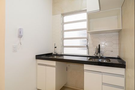 Studio à venda com 39m², 1 quarto e sem vagaCozinha