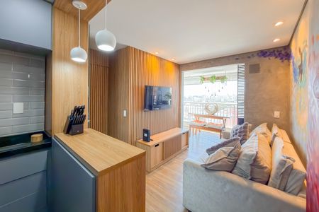 Sala de apartamento para alugar com 1 quarto, 35m² em Cambuci, São Paulo