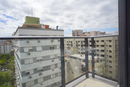 Varanda do Studio de kitnet/studio para alugar com 1 quarto, 42m² em Independência, Porto Alegre