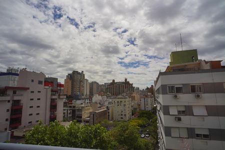 Vista da Varanda do Studio de kitnet/studio para alugar com 1 quarto, 42m² em Independência, Porto Alegre
