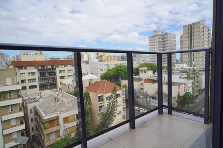 Varanda do Studio de kitnet/studio para alugar com 1 quarto, 42m² em Independência, Porto Alegre