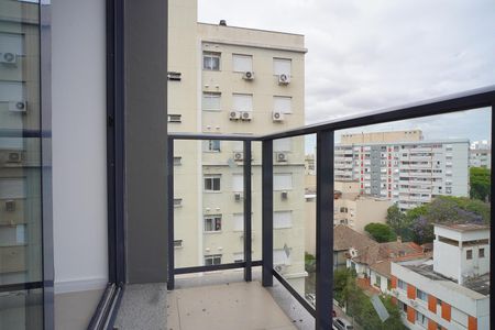 Varanda do Studio de kitnet/studio para alugar com 1 quarto, 42m² em Independência, Porto Alegre